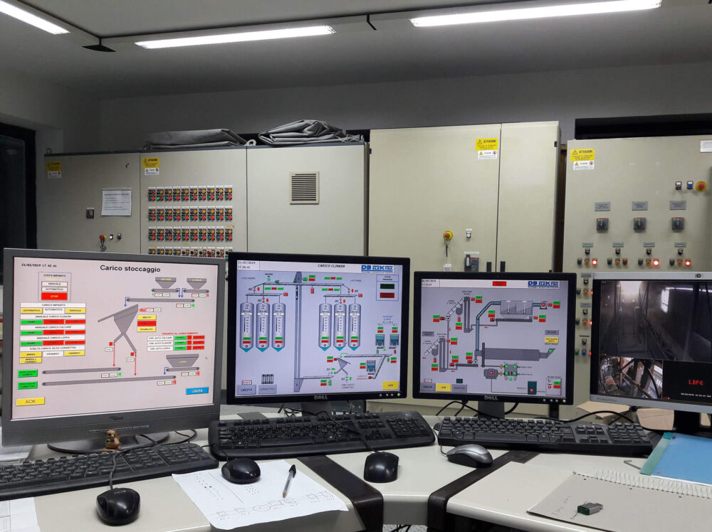 Lavori realizzati in Cementifici da DB Elektra